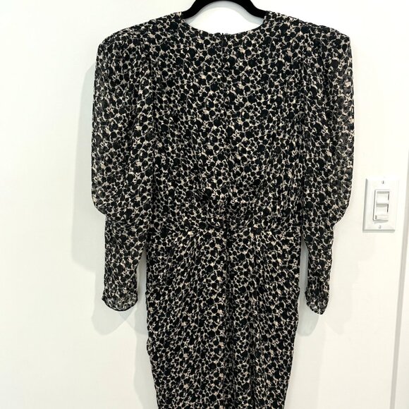 IRO Victoria Puff Sleeve Dress (Sz 38) - Picture 5 of 5
